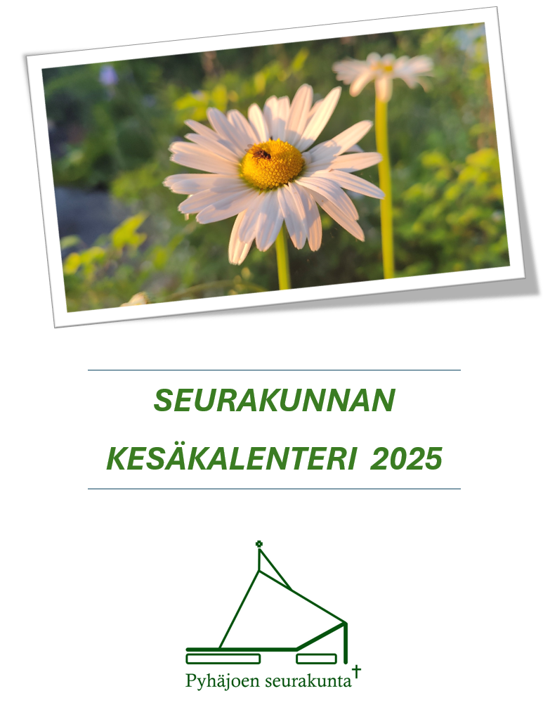 Seurakunnan kesäkalenteri 2025