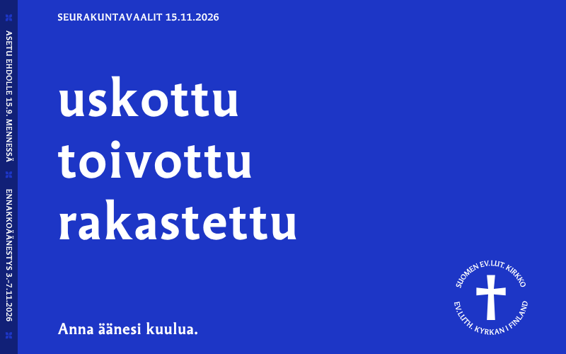 Seurakuntavaalit 2026