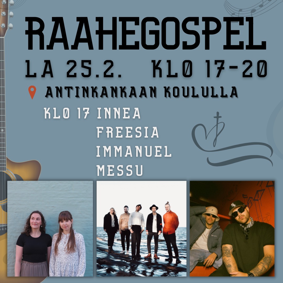 Raahe-gospel la 25.2. klo 17-20